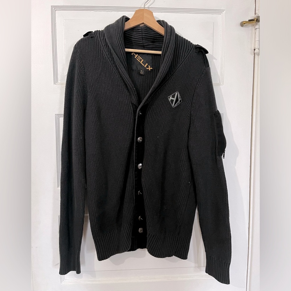 HELIX Cardigan with Shoulder Detail